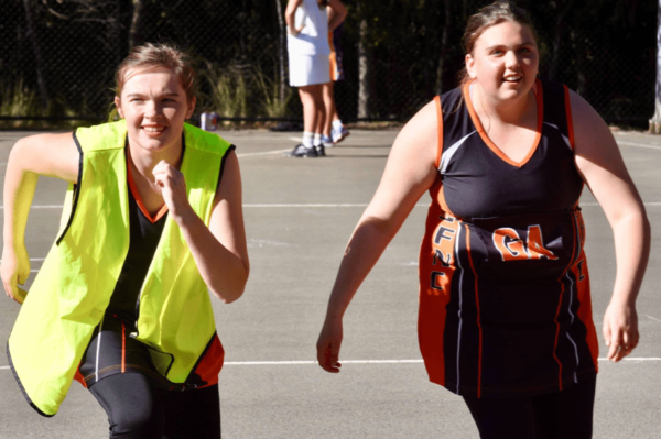 Sunbirds netball player Ella Callaghan