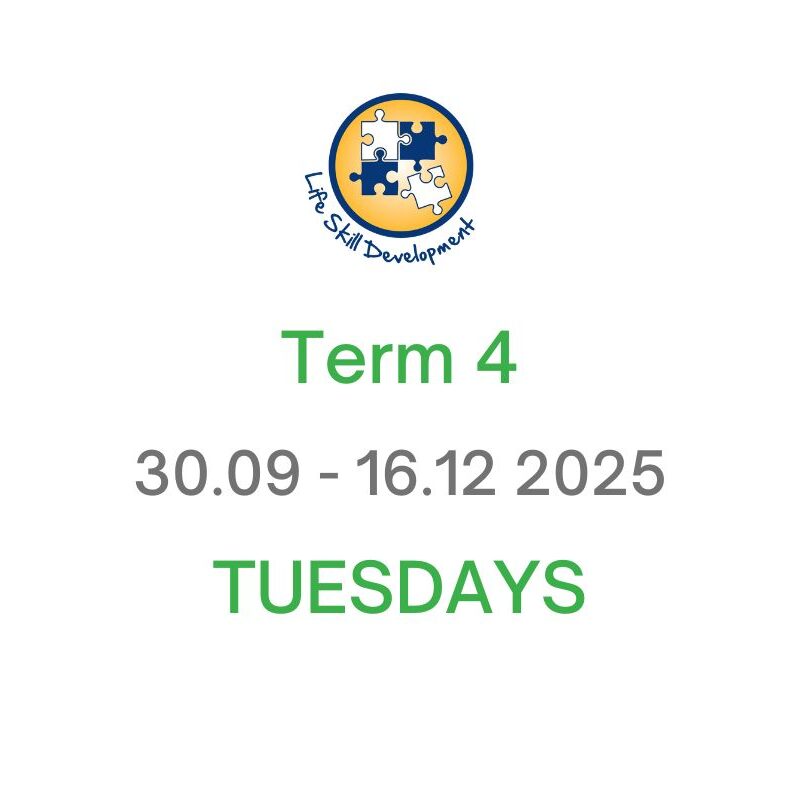 JHLS: Term 4 Tuesdays Life Skills Day Program (30.09-16.12.25)