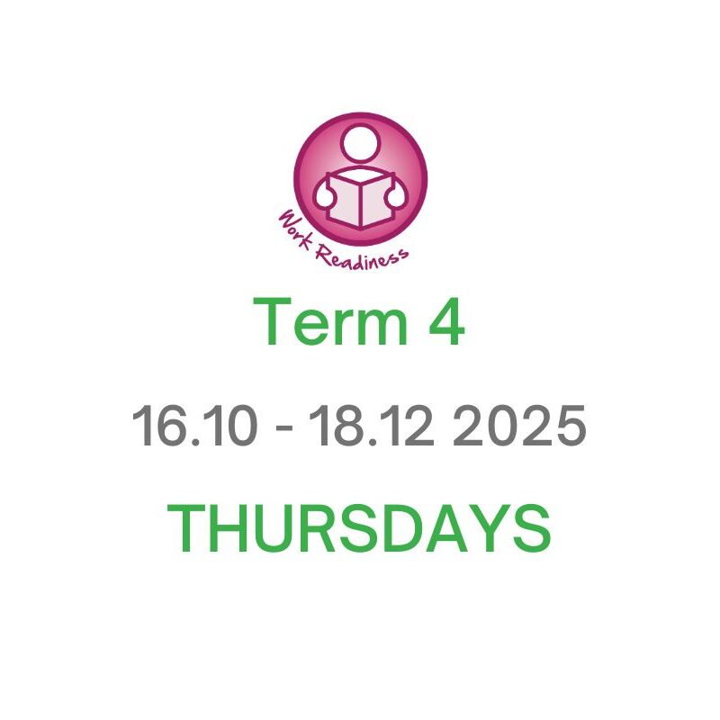 JHWR: Term 4 2025 Thursdays: Customer Service & Numeracy for Work (16.10 - 18.12.25)