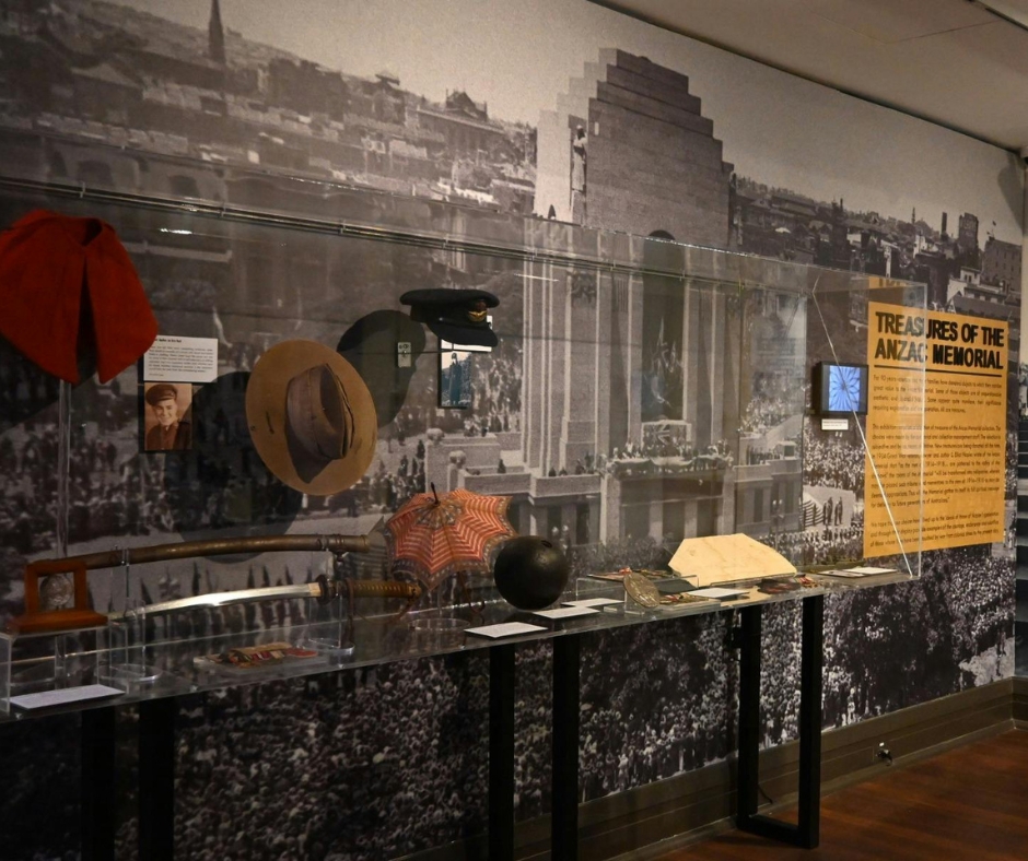 JHDA: Treasures of the Anzac Exhibit Hyde Park (28-02-26)