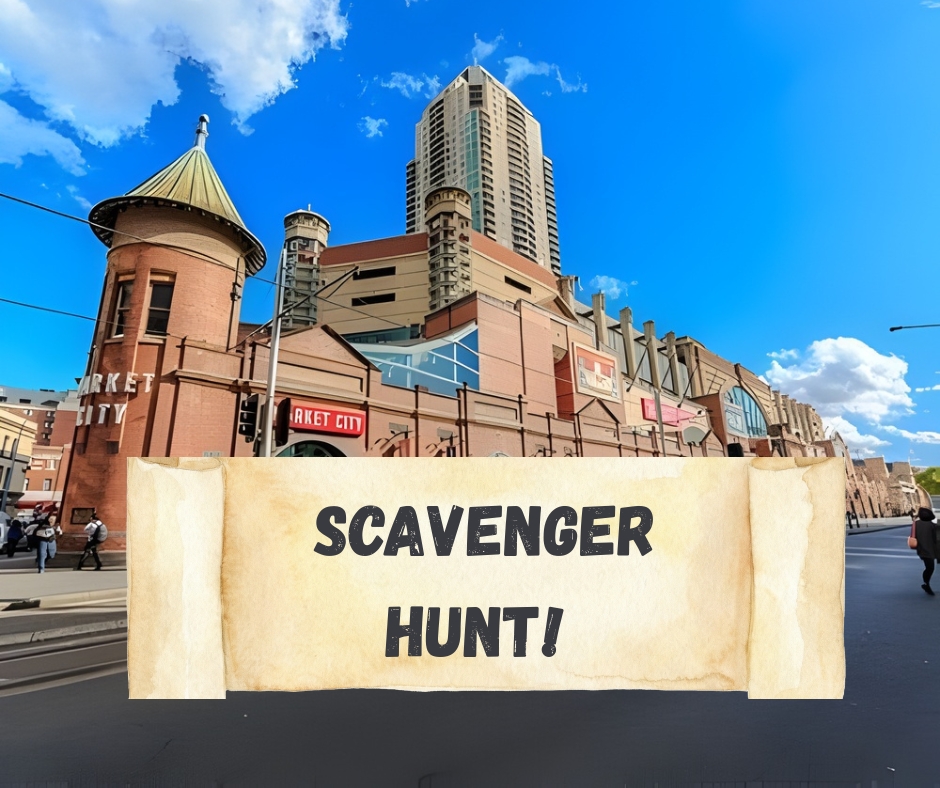 JHDA: Scavenger Hunt at Paddy's Markets (28-02-26)